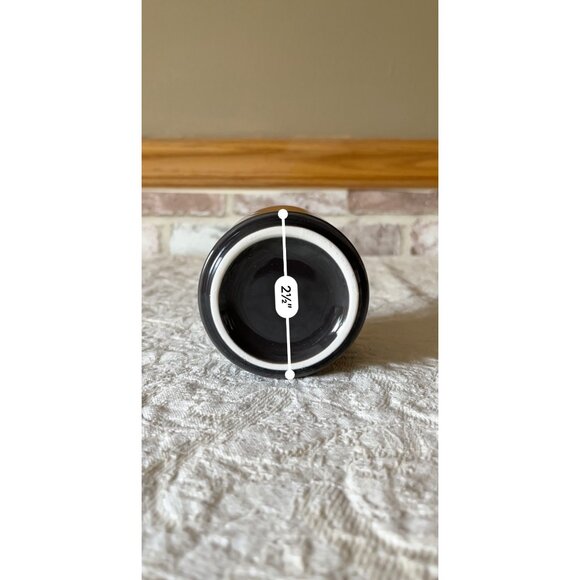 2 Stackable Set Ceramic Sugar & Creamer Jar Minimalist Style Storage Container - Picture 14 of 16